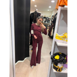 Jumpsuit brillantinato