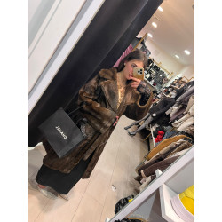 Eco pelliccia lunga misura unica